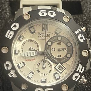 Limited Edition Jason Taylor Invicta SUBAQUA scuba strap watch #416/999 with COA